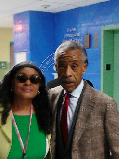 Donna Phillips, and Rev. Al Sharpton.